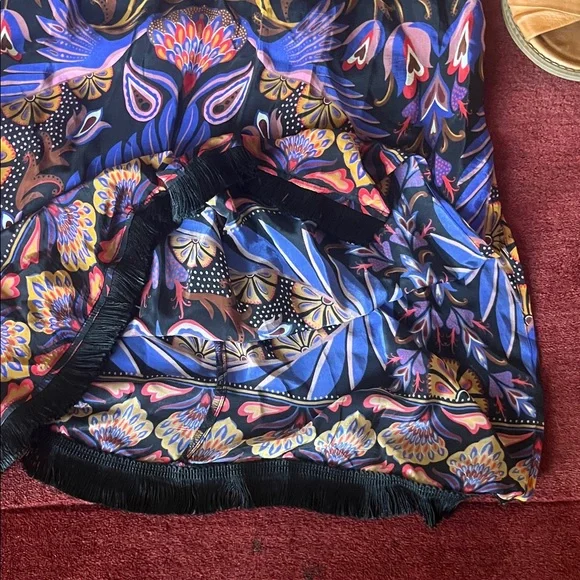 Farm Rio Printed Crepe De Chine Maxi Dress - Picture 7 of 12